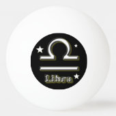 Libra-Symbol Tischtennisball (Rückseite)