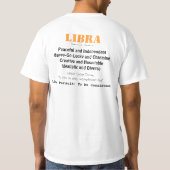 Libra-T - Shirt (Rückseite)