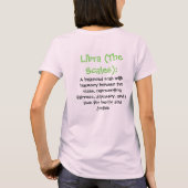 Libra-T - Shirt (Rückseite)