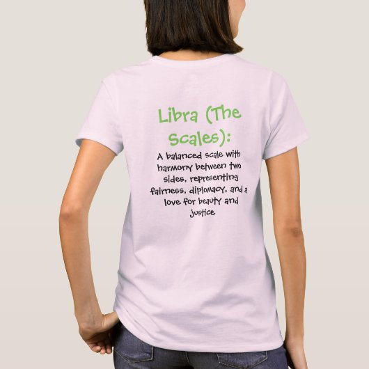 Libra-T - Shirt (Rückseite)