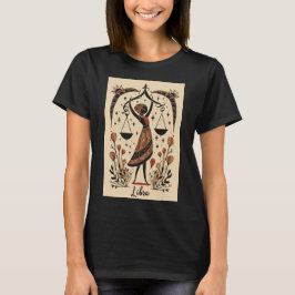 Libra - T - Shirt Celestial Zodiac Art