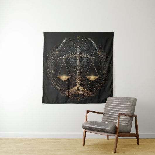 Libra Tapestry Wandteppich (Beispiel)
