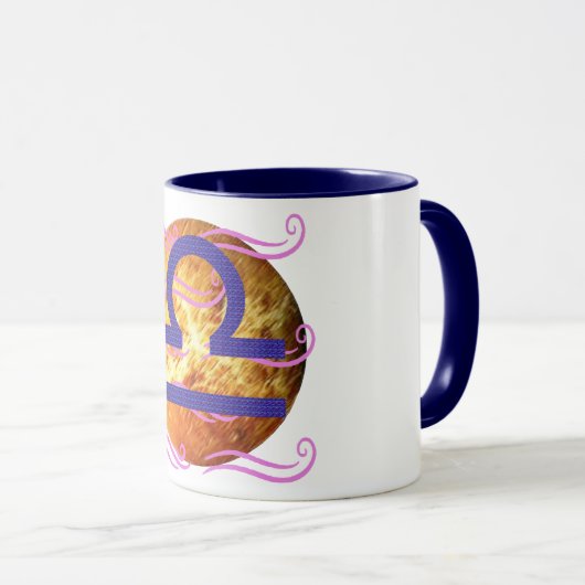 Libra Tasse (VorderseiteRechts)