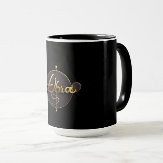Libra Tasse (VorderseiteRechts)