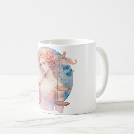 Libra-Tasse Kaffeetasse (VorderseiteRechts)