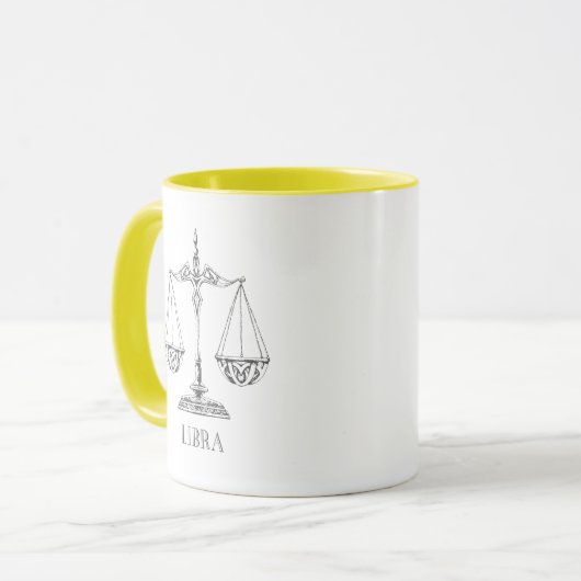 Libra-Tasse Tasse (Vorderseite Links)