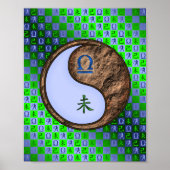 Libra und Erdziege Poster (Vorne)