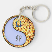 Libra und Feuerkaninchen Schlüsselanhänger (Rückseite)