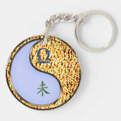 Libra und Feuerziege Schlüsselanhänger (Rückseite)