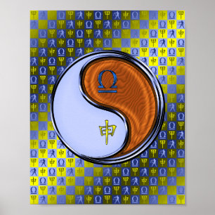 Libra und Holzaffe Poster