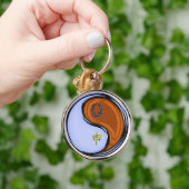 Libra und Holzaffe Schlüsselanhänger (Hand)