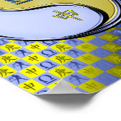 Libra und Metalle Poster (Ecke)