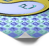 Libra und Metallschlange Poster (Ecke)