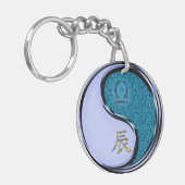 Libra und Wasserdrache Schlüsselanhänger (Vorderseite links)