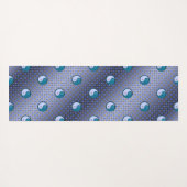 Libra und Wasserkaninchen Yogamatte (Rückseite (Horizontal))