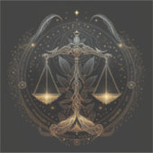 Libra Vinyl Sticker (Vorderseite)