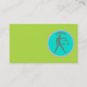 Libra-Visitenkarte Visitenkarte (Rückseite)