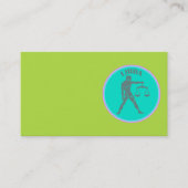 Libra-Visitenkarte Visitenkarte (Vorderseite)