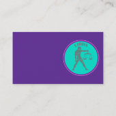 Libra-Visitenkarte Visitenkarte (Rückseite)