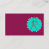 Libra-Visitenkarte Visitenkarte (Rückseite)