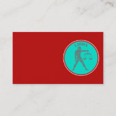 Libra-Visitenkarte Visitenkarte (Rückseite)