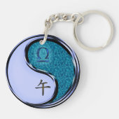 Libra & Water Horse Schlüsselanhänger (Rückseite)