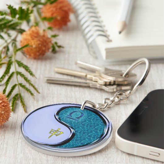 Libra & Water Monkey Schlüsselanhänger (Vorderseite rechts)