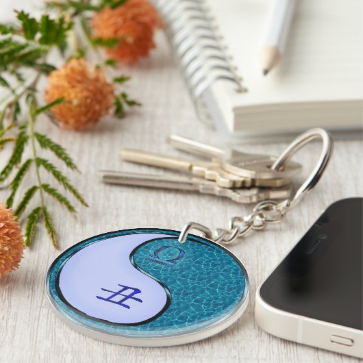 Libra & Water Ox Schlüsselanhänger (Vorderseite rechts)
