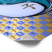 Libra & Water Rat Poster (Ecke)