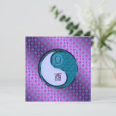 Libra & Water Rooster Karte (Stehend Vorderseite)