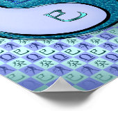 Libra & Water Schlange Poster (Ecke)