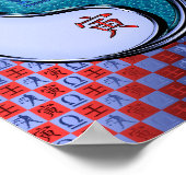 Libra & Water Tiger Poster (Ecke)