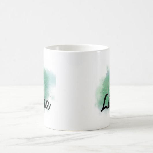 Libra Watercolor Splash Kaffeetasse (Mittel)