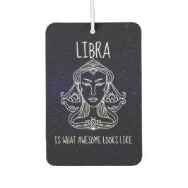 Libra Woman Air Freshener Autolufterfrischer