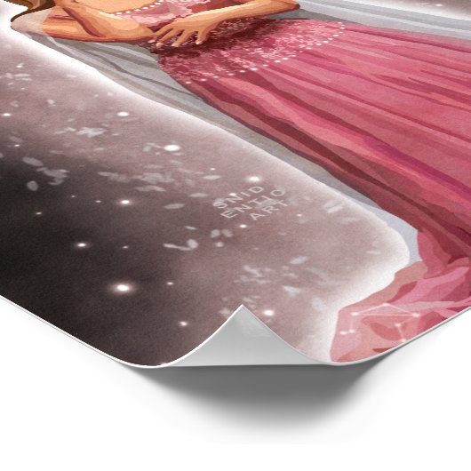 Libra Woman Poster (Ecke)