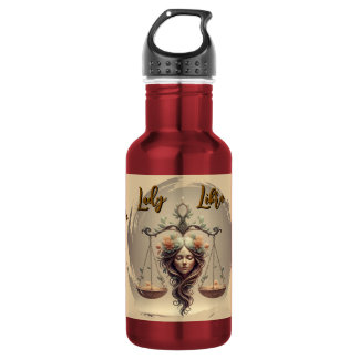 Libra Women – Elegant Zodiac Balance Design Edelstahlflasche