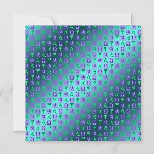 Libra & Wood Dog Karte (Rückseite)