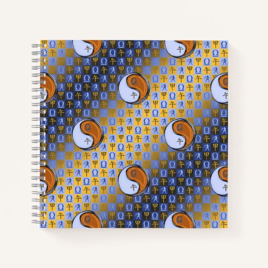 Libra & Wood Horse Notizblock (Vorderseite)