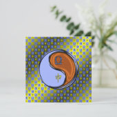 Libra & Wood Monkey Karte (Stehend Vorderseite)