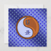 Libra & Wood Ox Karte (Vorderseite)