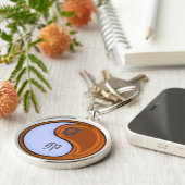 Libra & Wood Rabbit Schlüsselanhänger (Seite)