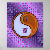 Libra & Wood Rooster Poster (Vorne)