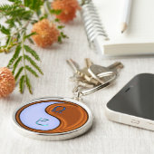 Libra & Wood Snake Schlüsselanhänger (Seite)