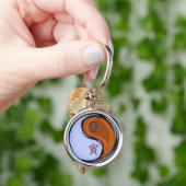 Libra & Wood Tiger Schlüsselanhänger (Hand)