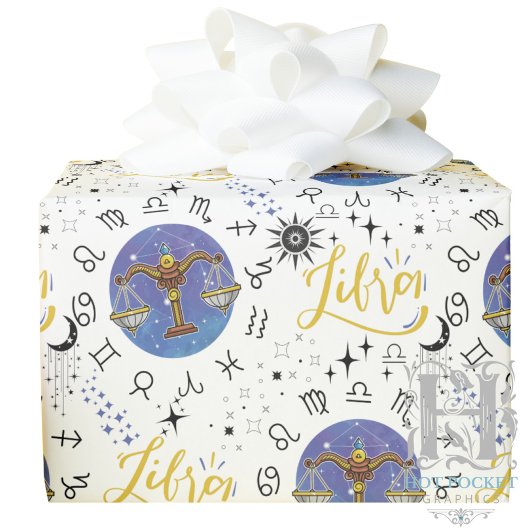 Libra Wrapping Paper Geschenkpapier