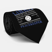 Libra-Zeichen des Zodiaks, astrologisch Krawatte (Gerollt)