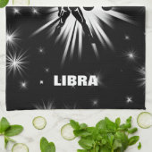 Libra-Zeichen Geschirrtuch (Gefaltet)