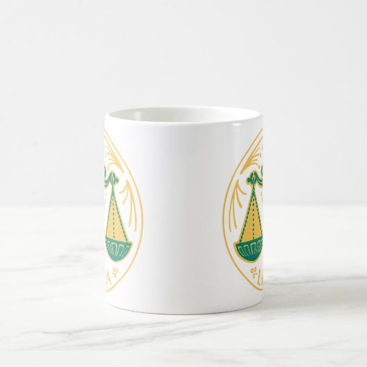 Libra-Zeichen Kaffeetasse (Mittel)