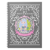 Libra-Zeichen. Notizbuch Notizblock (Vorderseite)