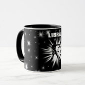 Libra-Zeichen Tasse (Vorderseite Links)